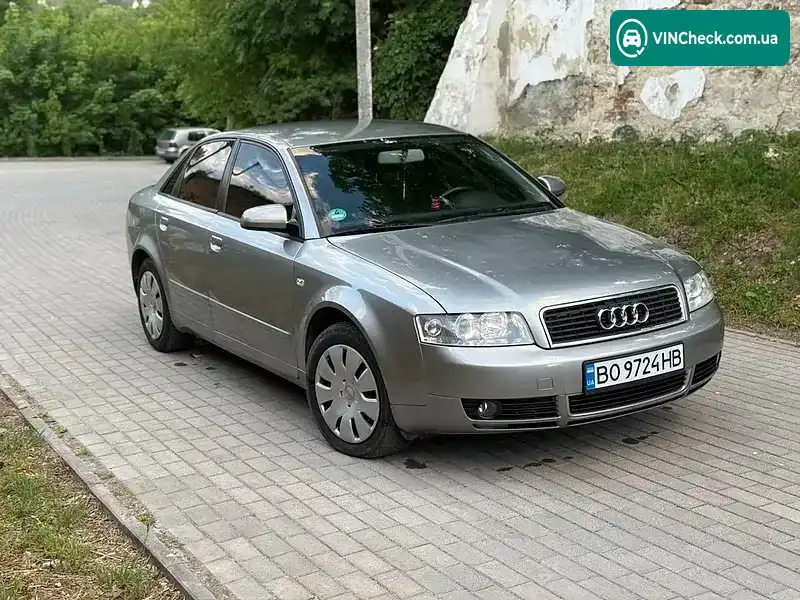 Audi A4 2003, фото з оголошення 1 з 21, VIN WAUZZZ8E14A023821