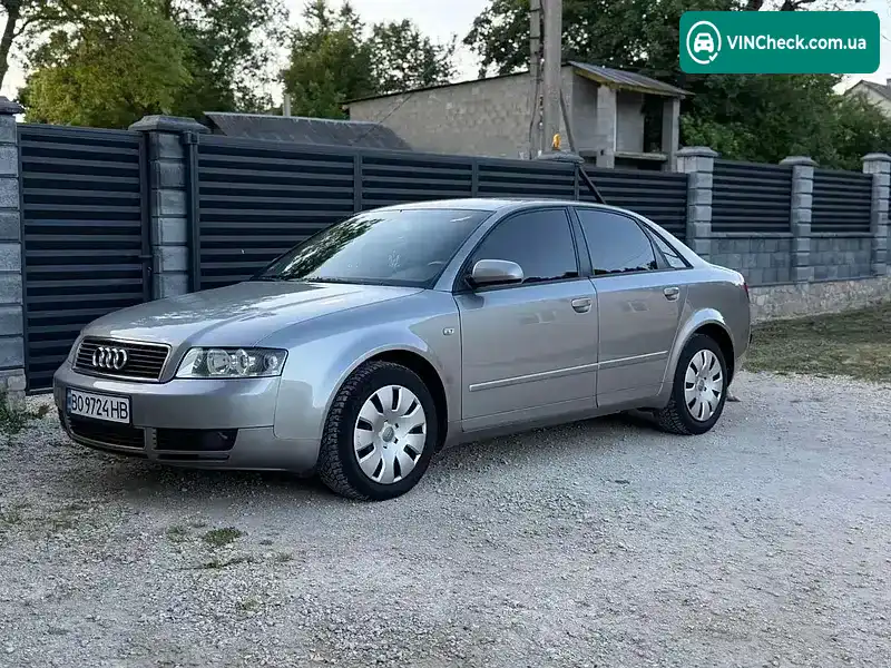 Audi A4 2003, фото з оголошення 2 з 21, VIN WAUZZZ8E14A023821