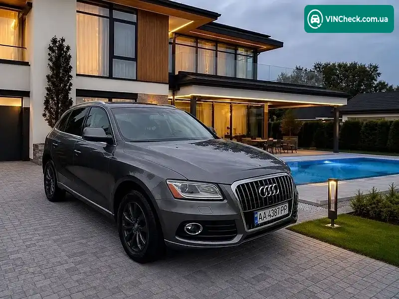 Audi Q5 2014, фото з оголошення, VIN WA1CFAFP2EA084985