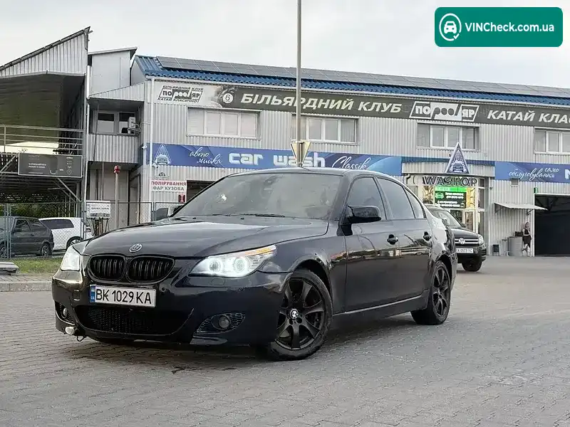 BMW 5 Series 2008, фото з оголошення 1 з 20, VIN WBANX31000C170145
