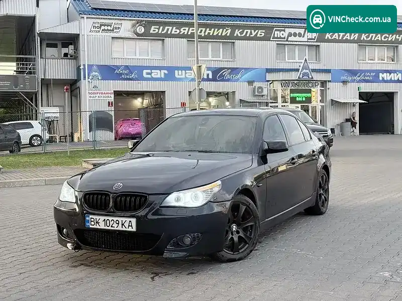 BMW 5 Series 2008, фото з оголошення 2 з 20, VIN WBANX31000C170145