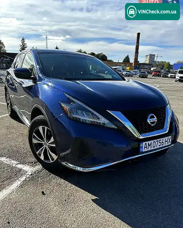 Nissan Murano 2019, фото з оголошення 1 з 12, VIN 5N1AZ2MS5KN159258