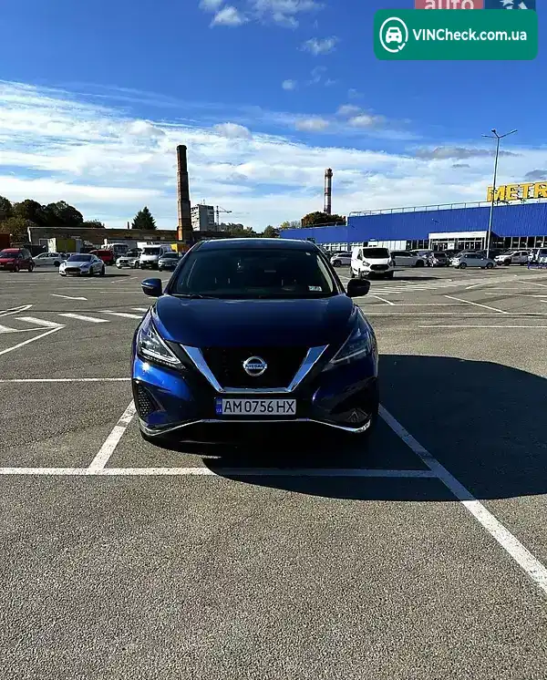 Nissan Murano 2019, фото з оголошення 2 з 12, VIN 5N1AZ2MS5KN159258