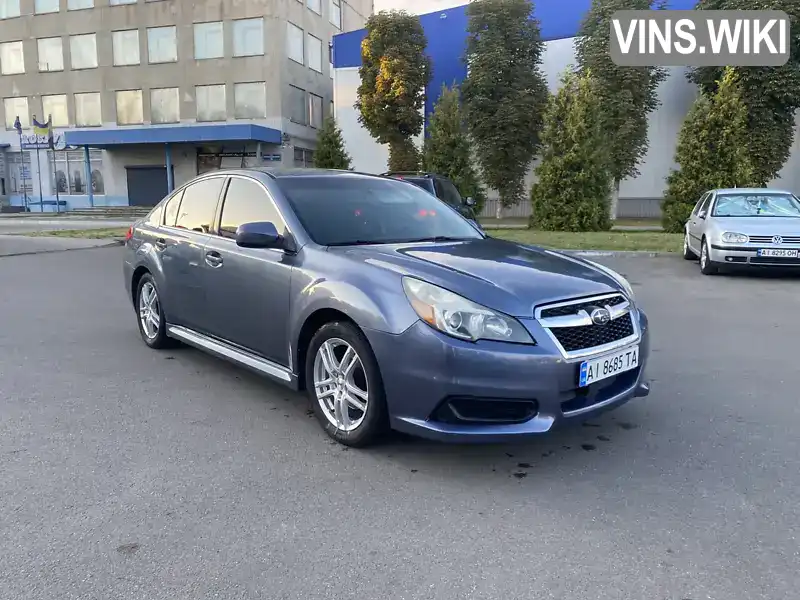 Subaru Legacy 2012, фото з оголошення 2 з 15, VIN 4S3BMAA64D1007443