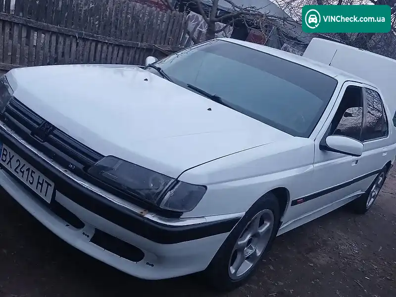 Peugeot 605 1990, фото з оголошення 1 з 5, VIN VF36BR6A290743086