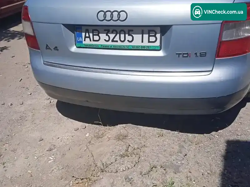 Audi A4 2002, фото з оголошення 2 з 8, VIN WAUZZZ8EX2A167431