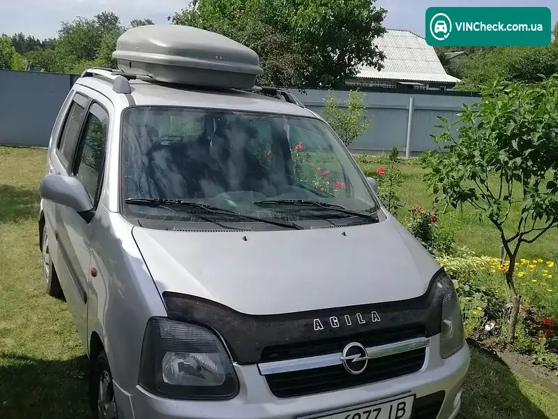 Opel Agila 2004, фото з оголошення 2 з 8, VIN W0L0HAF684G002056