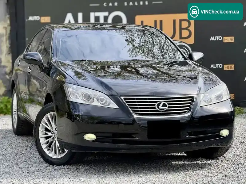 Lexus ES 2008, фото з оголошення 1 з 21, VIN JTHBJ46G382212195