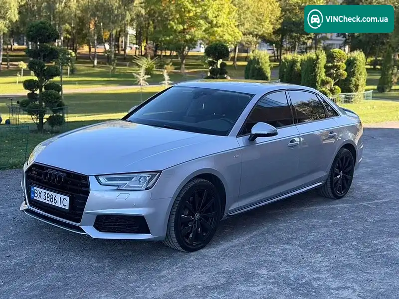 Audi A4 2017, фото з оголошення 2 з 20, VIN WAUKMAF49JA099262