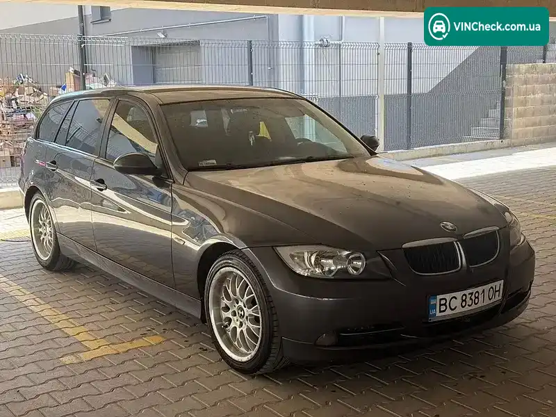 BMW 3 Series 2007, фото з оголошення 1 з 19, VIN WBAVU31080KY55346