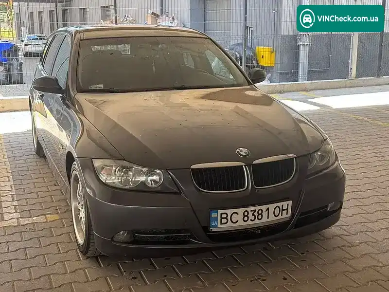 BMW 3 Series 2007, фото з оголошення 2 з 19, VIN WBAVU31080KY55346