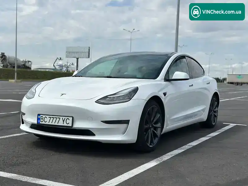 Tesla Model 3 2020, фото з оголошення 1 з 18, VIN 5YJ3E1EB1LF622966
