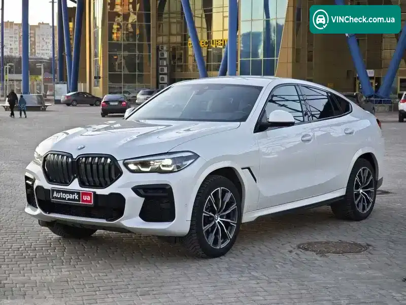BMW X6 2022, фото з оголошення 1 з 21, VIN WBACY610009N98462