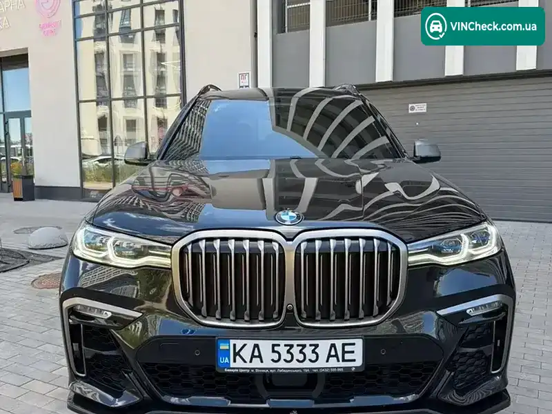 BMW X7 2020, фото з оголошення 1 з 21, VIN WBACW010709D01077