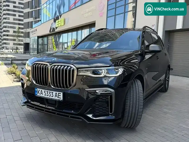 BMW X7 2020, фото з оголошення 2 з 21, VIN WBACW010709D01077