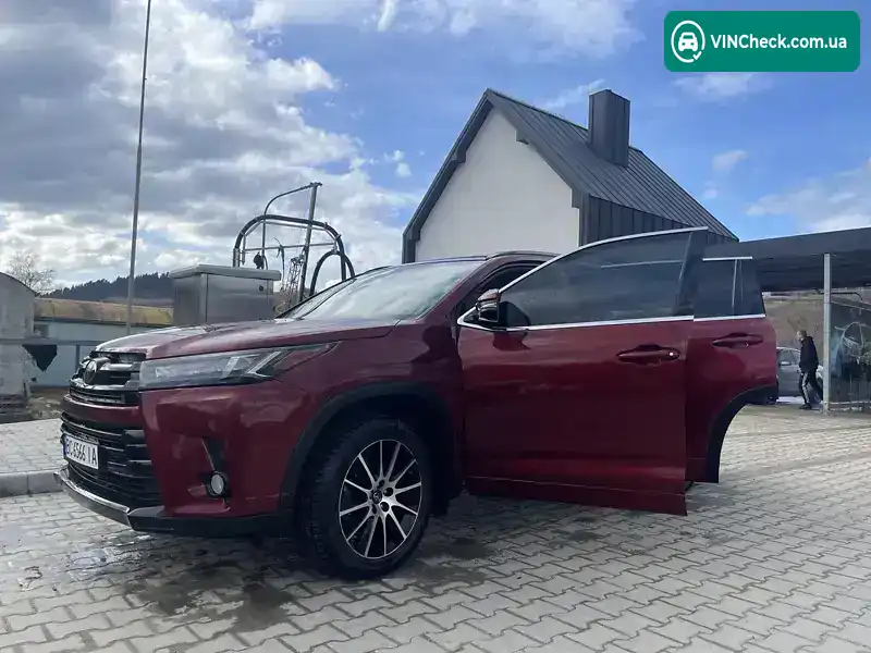 Toyota Highlander 2017, фото з оголошення 1 з 21, VIN 5TDJZRFH8HS426202
