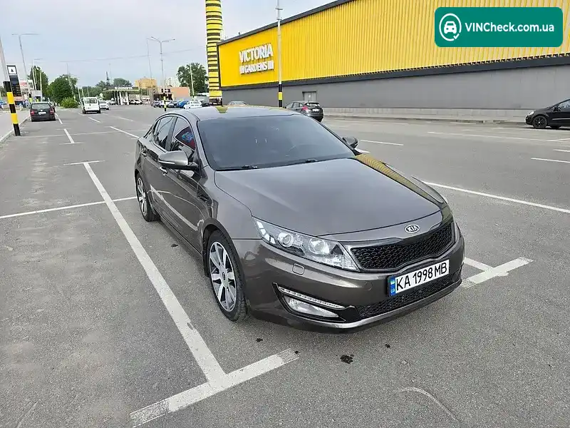 Kia Optima 2012, фото з оголошення 2 з 20, VIN KNAGN411BC5243802