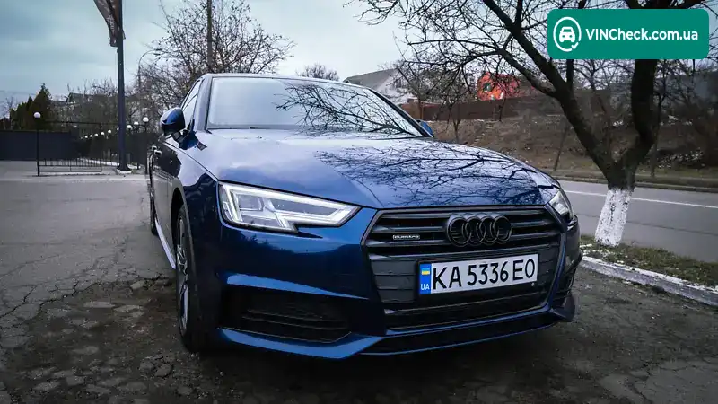 Audi A4 2017, фото з оголошення 1 з 20, VIN WAUENAF49JA023373