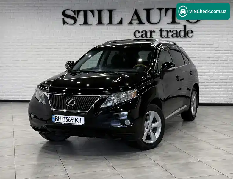 Lexus RX 2011, фото з оголошення 1 з 21, VIN 2T2BK1BA7AC047463
