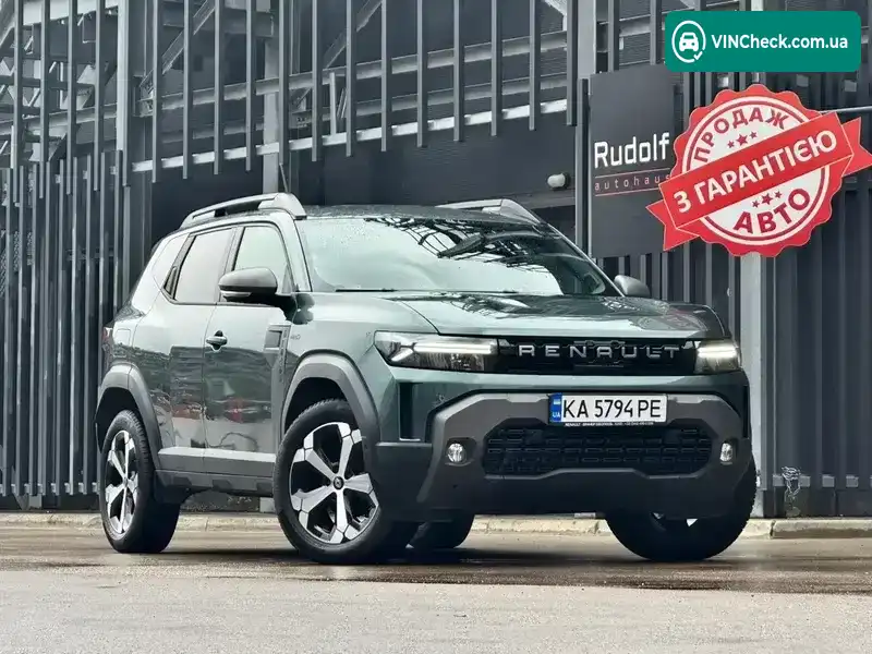 Renault Duster 2025, фото з оголошення 1 з 21, VIN VF1RJF01374373566