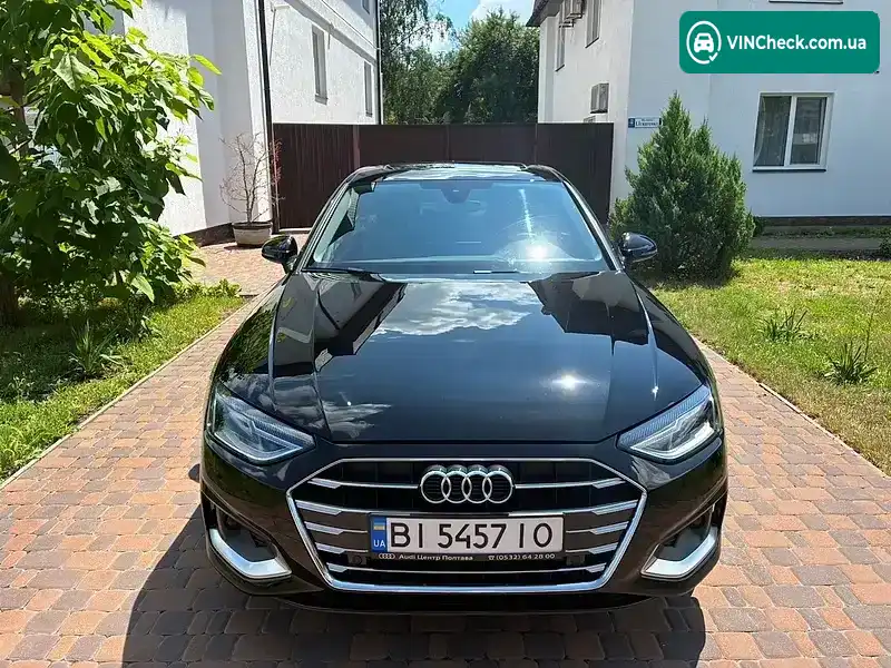 Audi A4 2020, фото з оголошення 2 з 20, VIN WAUGMAF43LN010979