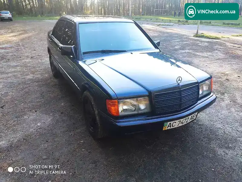 Mercedes-Benz 190 1985, фото з оголошення 1 з 17, VIN WDB2010241A026108