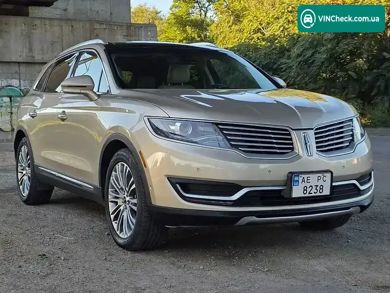 Lincoln MKX 2017, фото з оголошення 2 з 20, VIN 2LMPJ6LR7HBL48638