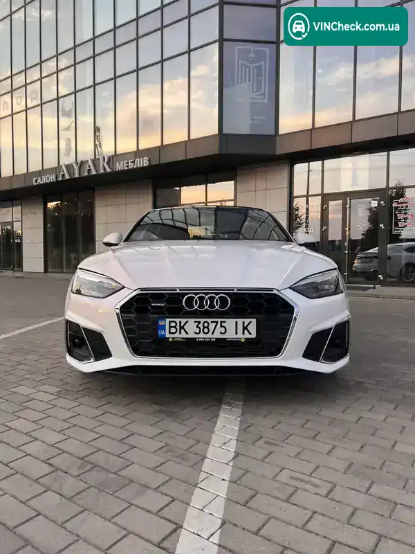 Audi A5 2020, фото з оголошення 1 з 21, VIN WAUDACF57MA018849