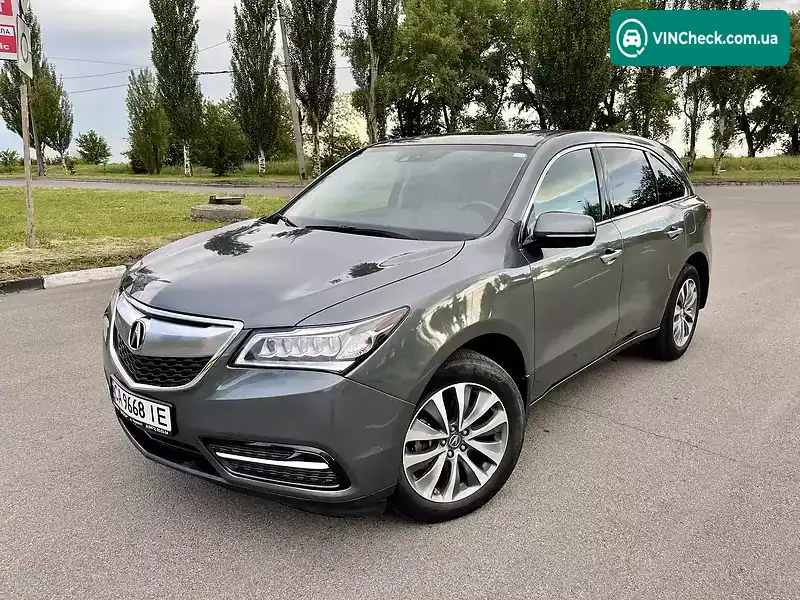 Acura MDX 2014, фото з оголошення, VIN 5FRYD4H40EB043153