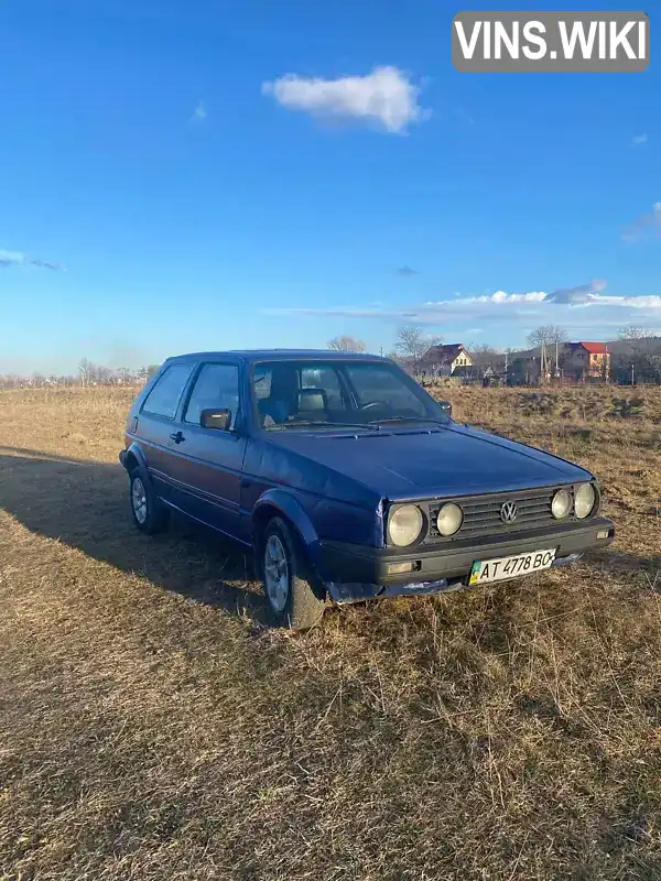Volkswagen Golf 1988, фото з оголошення 2 з 13, VIN WVWZZZ1GZKW230402