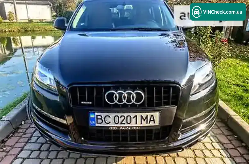Audi Q7 2014, фото з оголошення, VIN WA1LGAFE0FD009925
