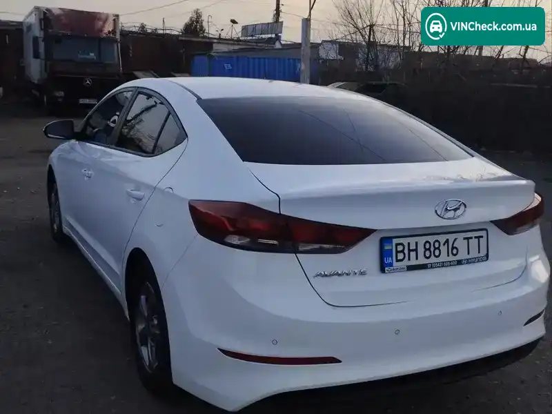 Hyundai Avante 2017, фото з оголошення 2 з 4, VIN KMHD641LBJU608416
