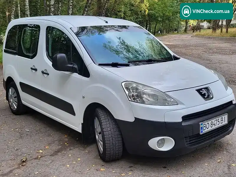 Peugeot Partner 2011, фото з оголошення 1 з 20, VIN VF37B9HTCBJ610777