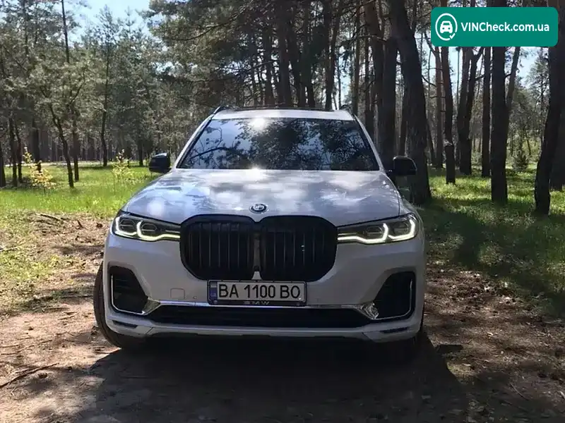 BMW X7 2021, фото з оголошення 1 з 12, VIN 5UXCW2C04M9H60261