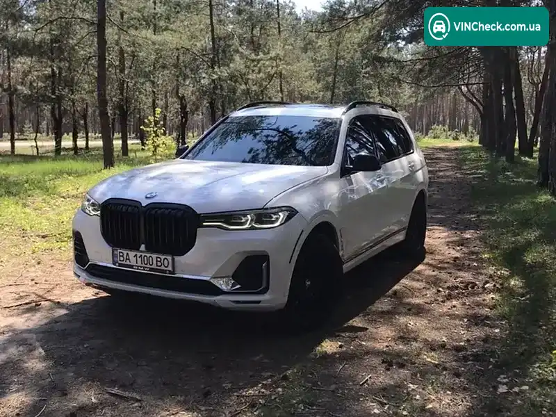BMW X7 2021, фото з оголошення 2 з 12, VIN 5UXCW2C04M9H60261