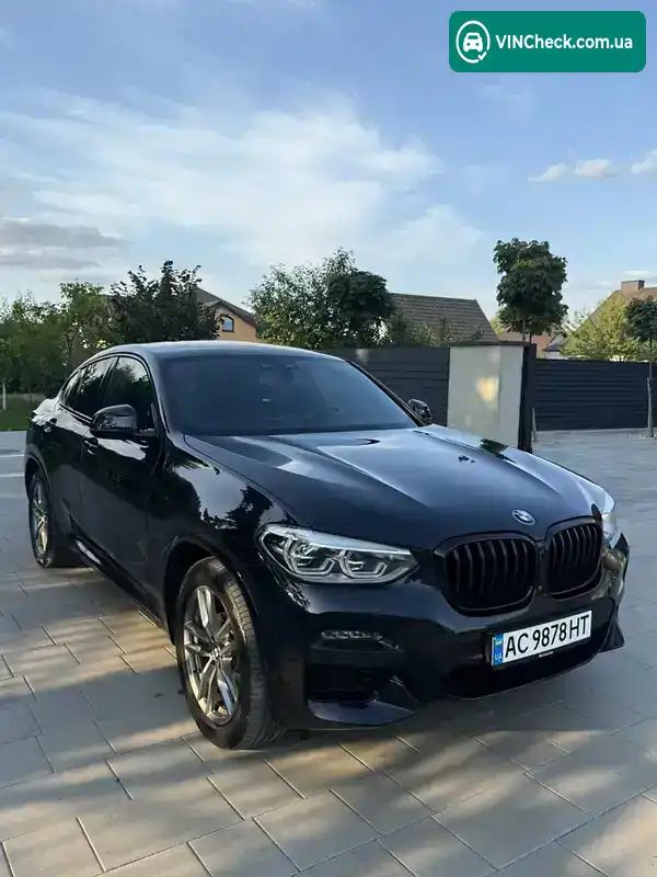BMW X4 2019, фото з оголошення 1 з 21, VIN WBAVJ910809A45012