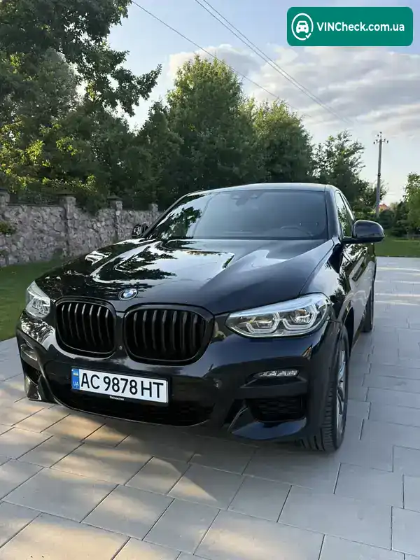 BMW X4 2019, фото з оголошення 2 з 21, VIN WBAVJ910809A45012