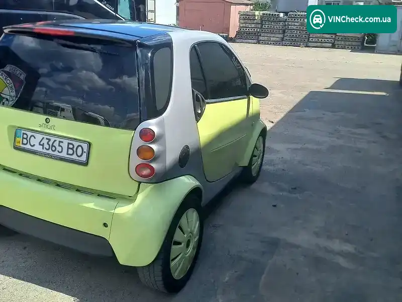 Smart Fortwo 1999, фото з оголошення 2 з 9, VIN TCC01MC01XH025060