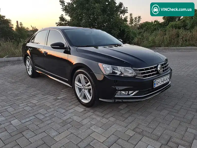 Volkswagen Passat 2016, фото з оголошення 1 з 13, VIN 1VWAT7A38HC022154