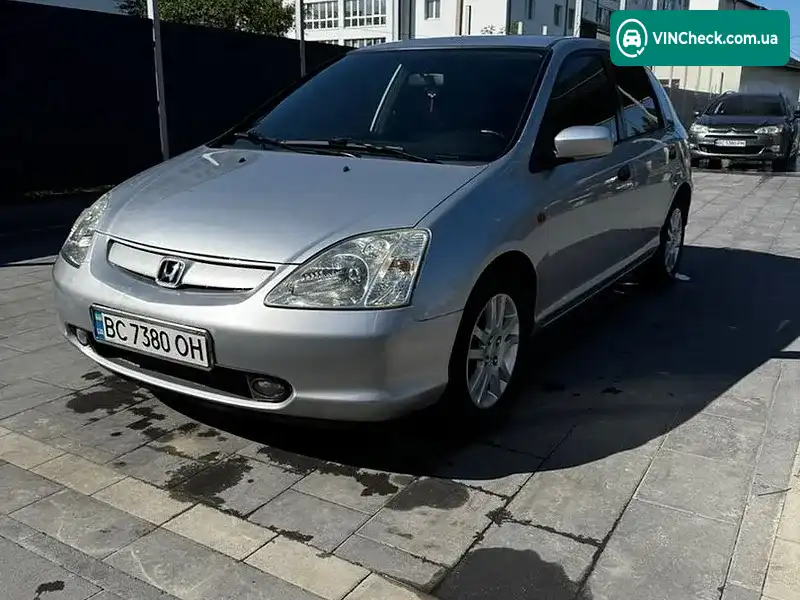 Honda Civic 2002, фото з оголошення 1 з 15, VIN SHHEU77402U040166