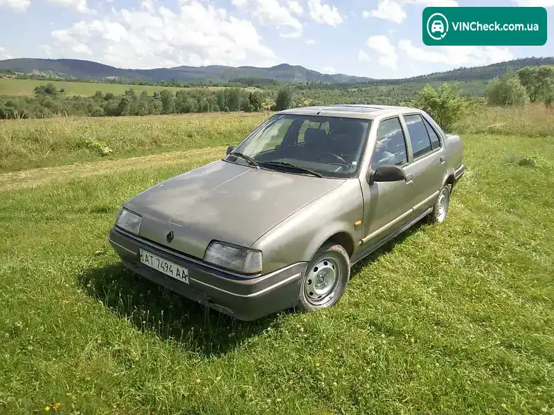 Renault 19 1990, фото з оголошення 1 з 9, VIN VF1L53B0502939634