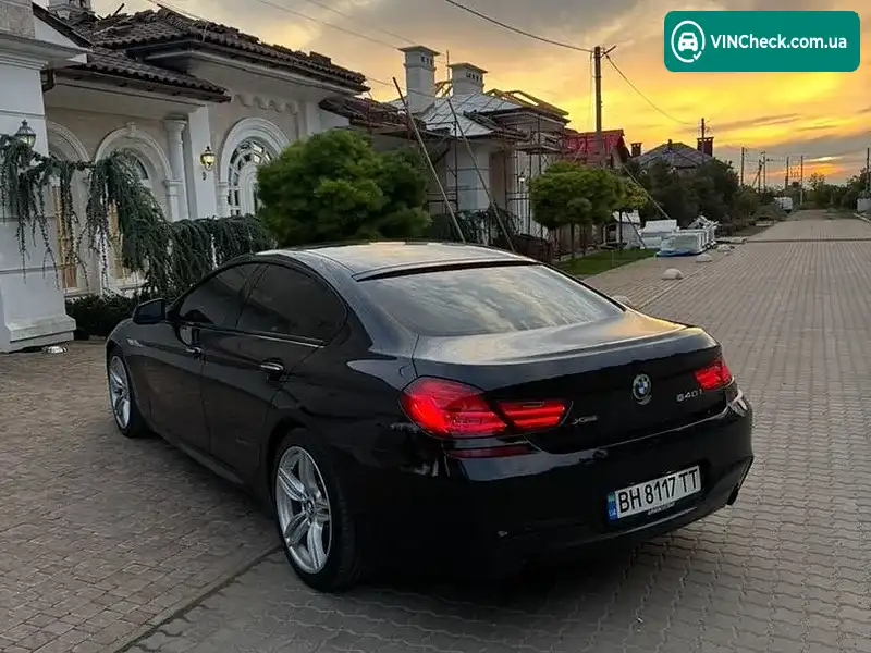 BMW 6 Series Gran Coupe 2013, фото з оголошення 1 з 14, VIN WBA6B8C57EDZ72542