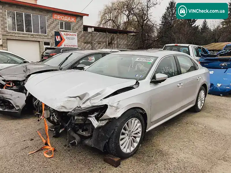 Volkswagen Passat 2016, фото з оголошення 1 з 20, VIN 1VWBS7A32GC036685