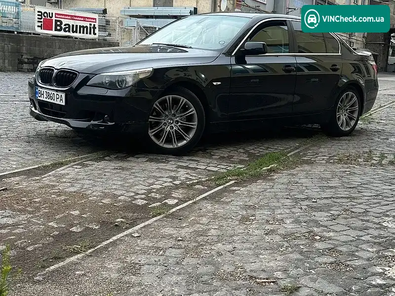 BMW 5 Series 2004, фото з оголошення 2 з 20, VIN WBANA71040B605571