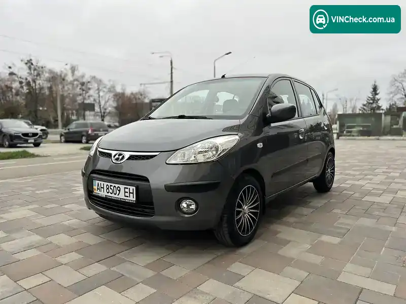 Hyundai i10 2008, фото з оголошення 1 з 21, VIN MALAM51BP8M132890