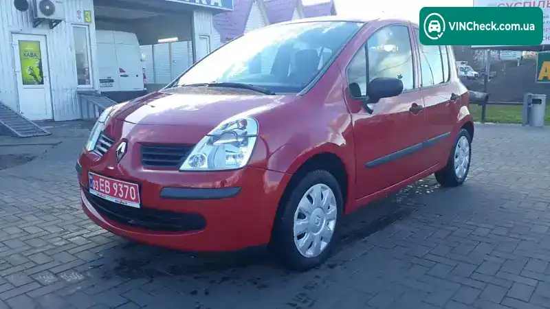 Renault Modus 2007, фото з оголошення 1 з 17, VIN VF1JP0CB538206961