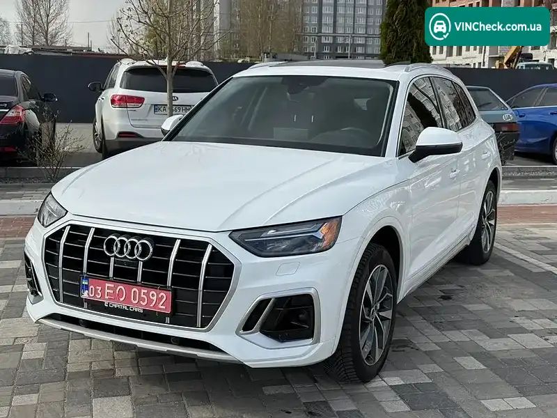 Audi Q5 2021, фото з оголошення 1 з 20, VIN WA1BAAFYXM2084776