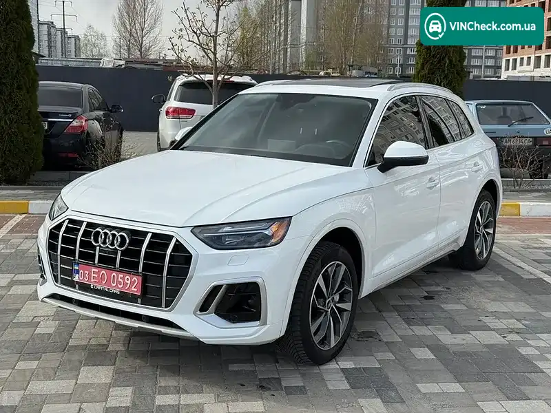 Audi Q5 2021, фото з оголошення 2 з 20, VIN WA1BAAFYXM2084776