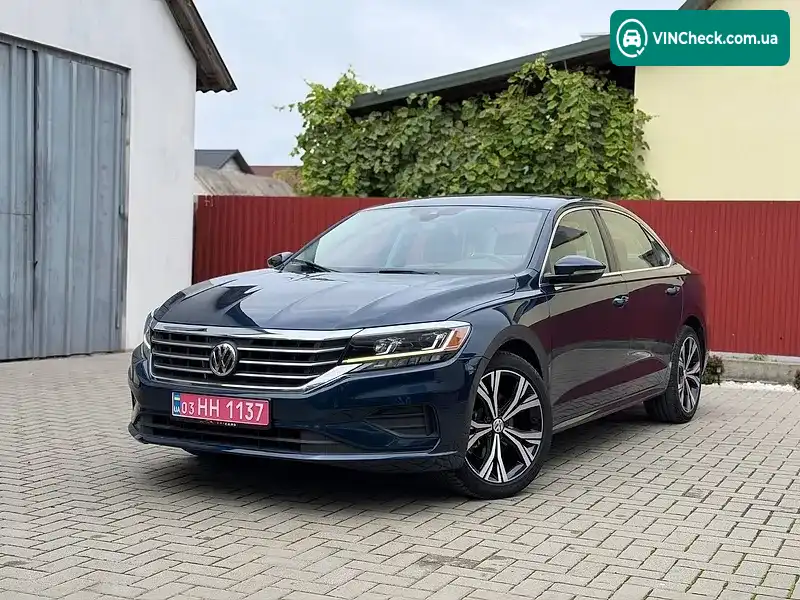 Volkswagen Passat 2021, фото з оголошення 1 з 20, VIN 1VWSA7A35MC005722