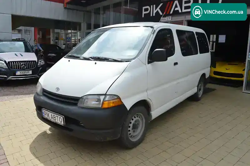 Toyota Hiace 1998, фото з оголошення 2 з 21, VIN JT121LK1100038873